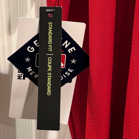 Mike Trout #27 Los Angeles Angels Nike Red Alternate Limited Player MLB Jersey - Picture 5 of 6